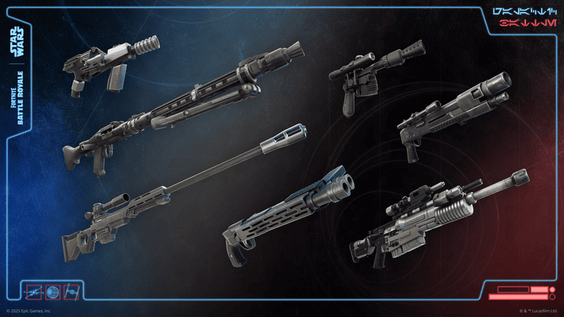 Fortnite: Toutes les armes voûtées et non voûtées | Chapitre 6 Saison 3