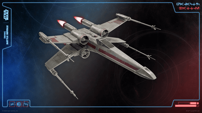 Fortnite: où trouver un X-wing