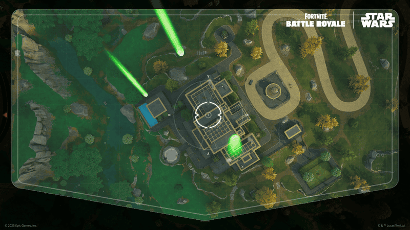 Fortnite: Comment entrer dans le star destroyer