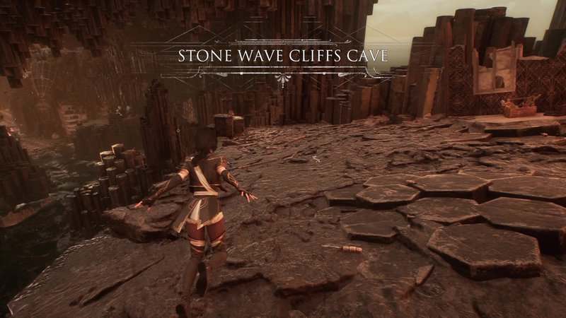 Clair Obscur: Expedition 33 - Stone Wave Cliffs Cave Paint Cage Emplacement