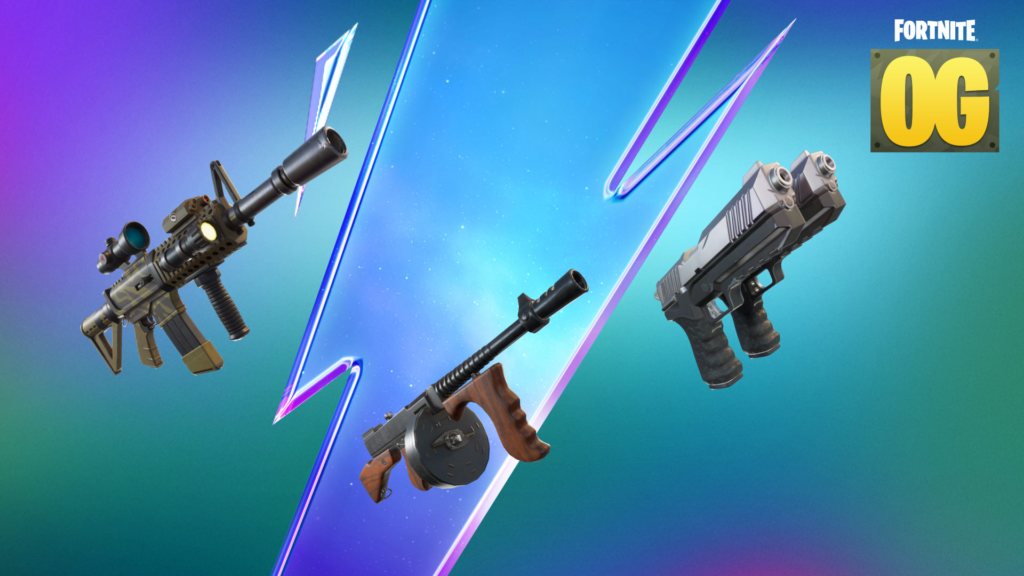 Fortnite: toutes les armes de retour dans la saison 4 og