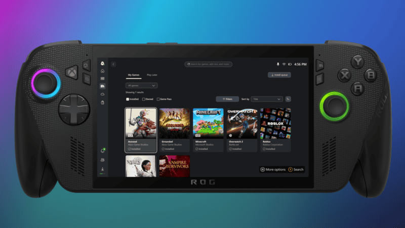 Les initiés Xbox ont un aperçu de la nouvelle bibliothèque de jeu agrégée