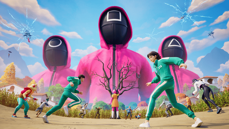 Fortnite: Comment jouer au feu rouge, feu vert | Rechargement des terrains de calmars