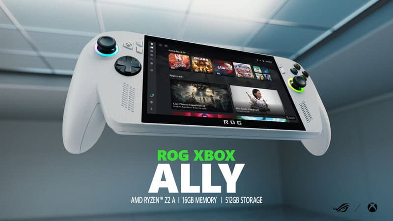L'allié ROG Xbox n'est pas un moyen portable de jouer aux jeux de console Xbox nativement