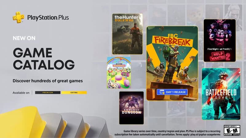 Le catalogue de jeux PlayStation Plus confirme que 6 jeux arrivent ce mois-ci