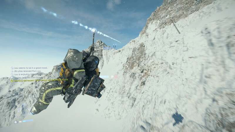 Death Stranding 2: Comment survivre aux montagnes enneigées