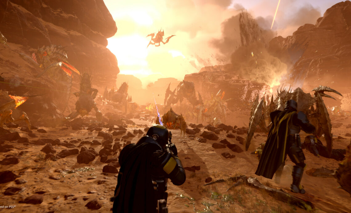 L'équipe Helldivers 2 de retour au bureau et effacer déjà des bugs