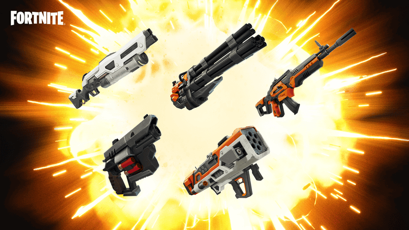 Fortnite: Toutes les armes nouvelles, voûtées et non voûtées | Chapitre 6 Saison 4
