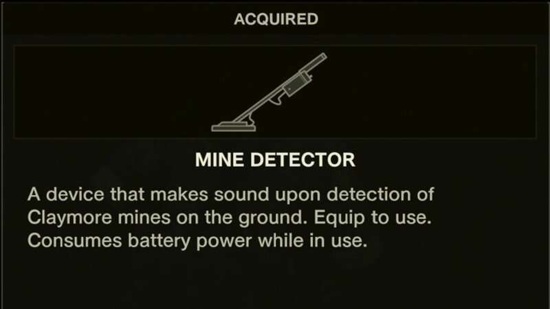 Metal Gear Solid Delta: Snake Eater - Tous les emplacements du détecteur de mines