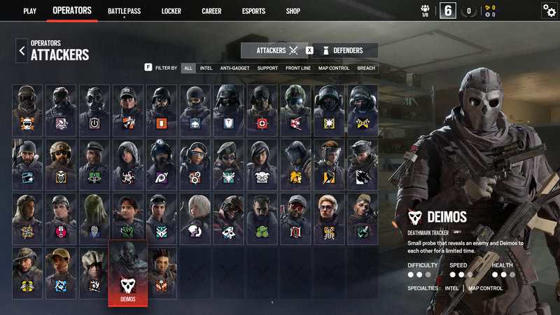 Rainbow Six Siege X: 6 MEILLEURS ATTACHERS ET DEFENDERS Vous devez d'abord débloquer