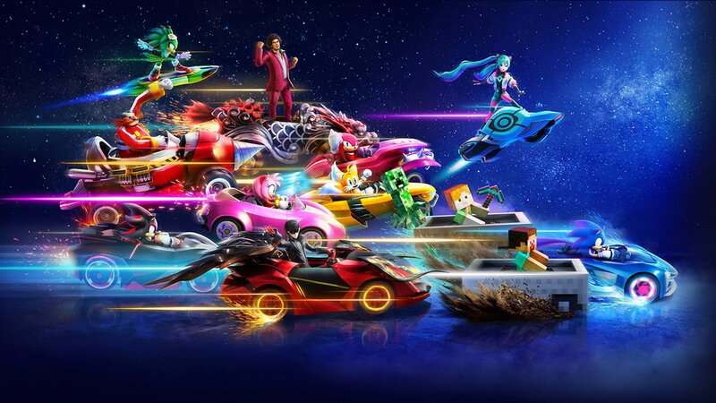 SONIC RACING: CROSSWORLDS - LISTE FULLE