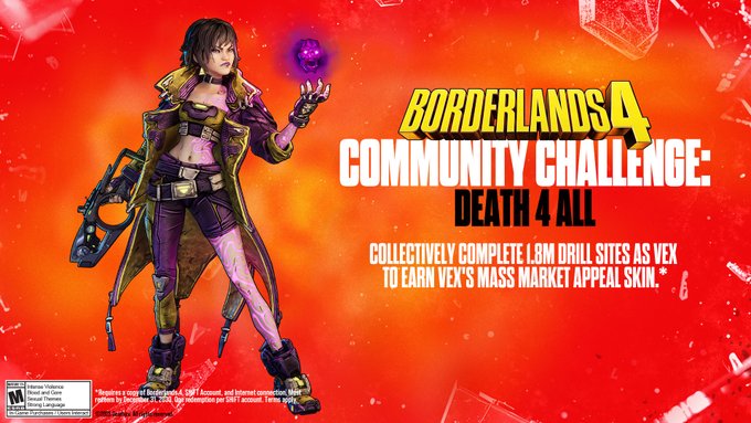 Les joueurs de Borderlands 4 peuvent obtenir un nouveau skin Vex gratuit
