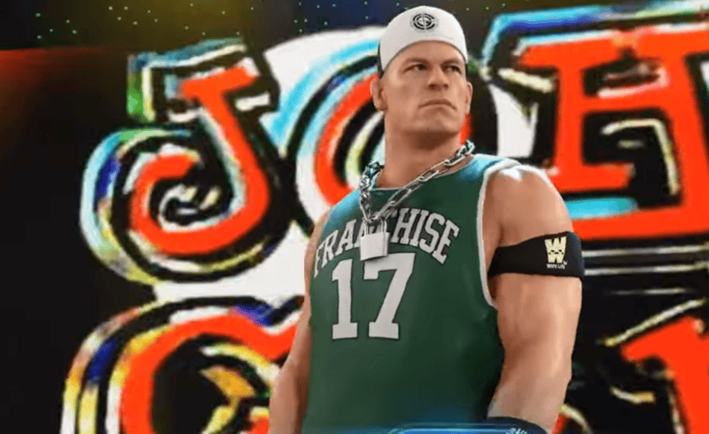 Les séquences de gameplay de WWE 2K25 John Cena Farewell Tour Edition sont disponibles en ligne