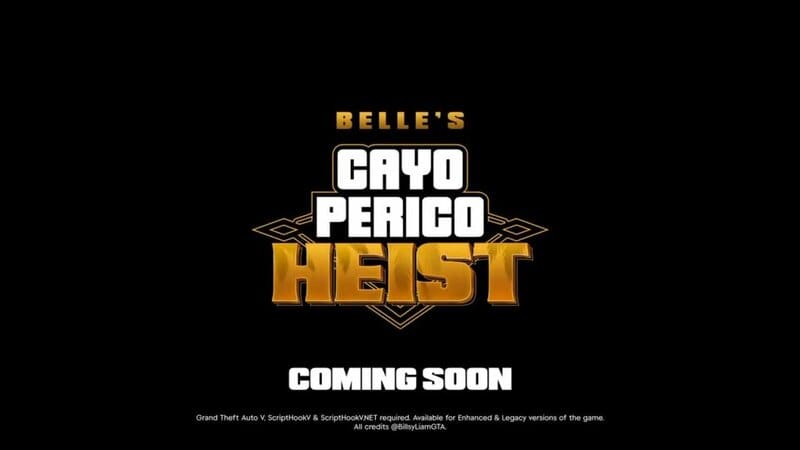 Le braquage de Cayo Perico de Grand Theft Auto Online Mod Belle arrive avant la fin de l'année