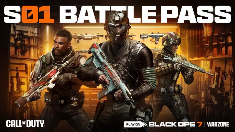 Black Ops 7 : tout le contenu du Battle Pass de la saison 1